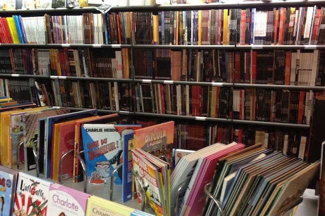 Qui connaît une bonne librairie avec beaucoup de choix dans le rayon BD ?